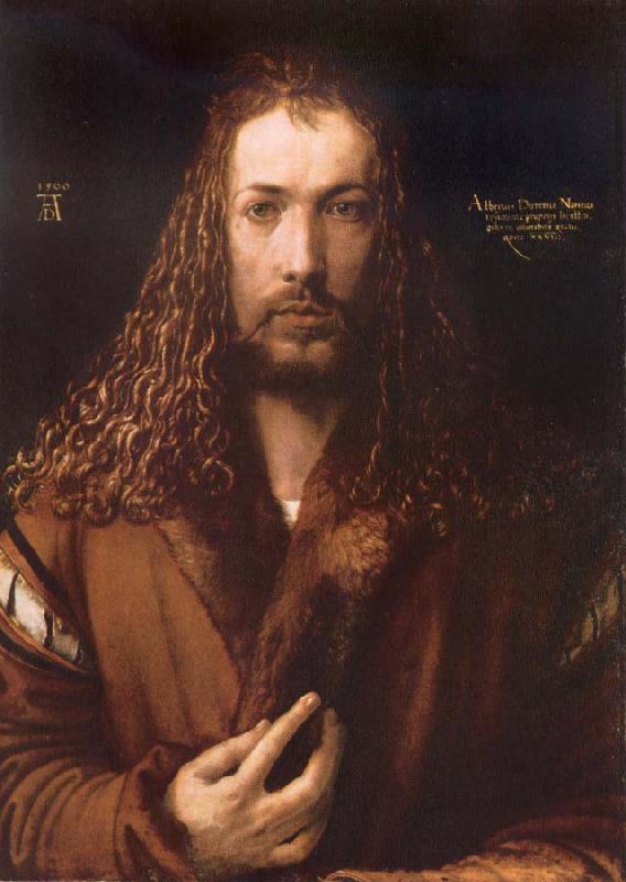 Albrecht Durer Zelfportret oil painting image